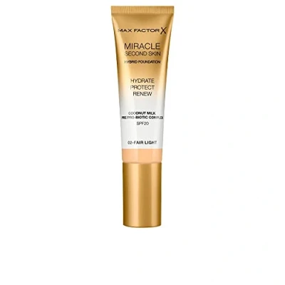 Image of Max Factor Miracle Second Skin Hydrating Foundation, Fair Light 30 ml