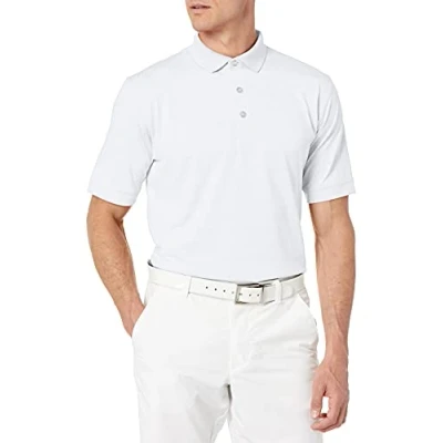 Image of Callaway Opti Vent Open Mesh Short Sleeve Polo, White, S