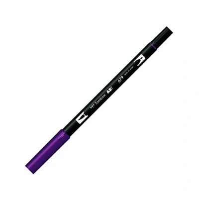 Image of Tombow ABT 679 Dual Brush Pen Dark Plum