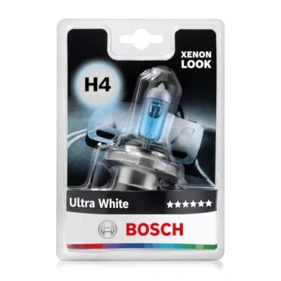 Image of 0050185 Bulb BOSCH 1 987 301 152 12V 60/55W H4 TOYOTA: Yaris III Hatchback, MR2 I Coupe, MITSUBISHI: L200 / Triton IV Pickup, COLT 5, MINI: Hatchback