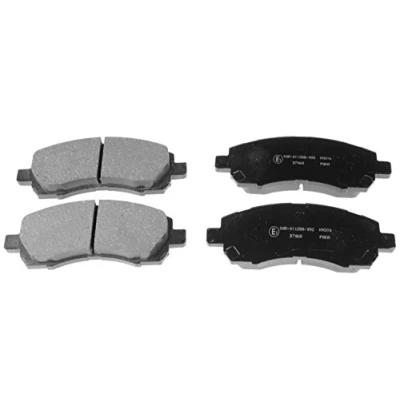 Image of 26296AC000, 26296AC010, 26296AC011, 26296AC020, 26296AC021 Brake pad set BLUE PRINT ADS74220 Front Axle with acoustic wear warning