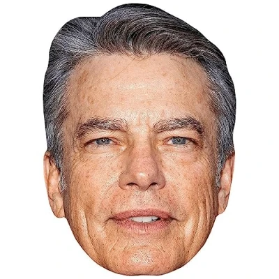 Image of Peter Gallagher (Smile) Celebrity Mask, Flat Card Face, Fancy Dress Mask