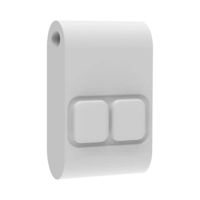 Image of Kinetic Silicon Fob for Candeo RF receiver modules (2 button, white)