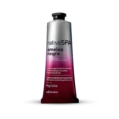 Image of Creme hidratante para mãos Ameixa Negra NativaSpa 75g