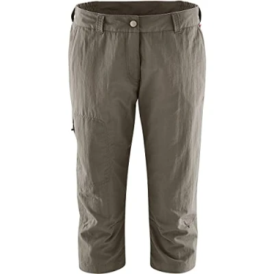 Image of Maier sports Women&#039;s Capri Neckar, Brown (Teak), 38