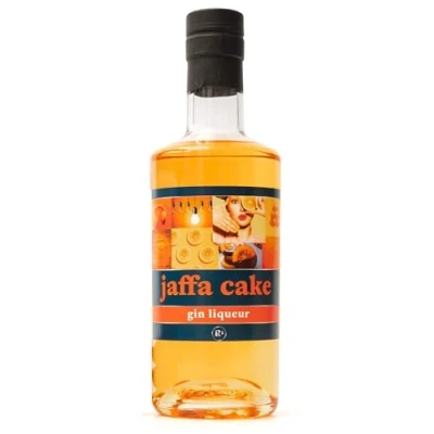 Image of Jaffa Cake Gin by R3, Orange Liqueur 50cl, Chocolate Cakes Flavoured Gift Sweet Cocktail Mixer for Alcohol Drinks Perfect Hamper Liquers, Christmas, Birthday Gifts Women, Men