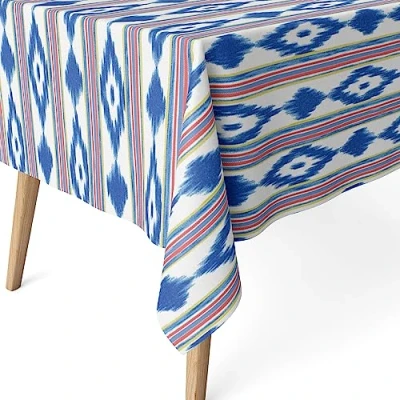 Image of Martina Home Resin Tablecloth Islands Multicoloured 300 x 140 cm