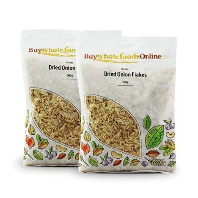 Image of Organic Dried Onion Flakes 1kg (BWFO)