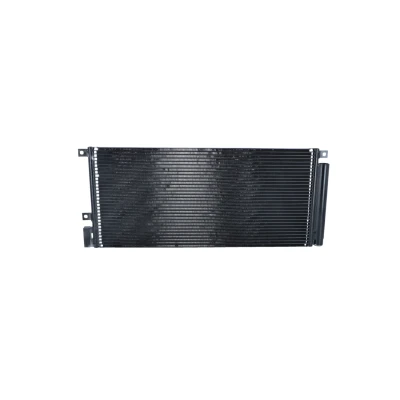 Image of 1850273, 1850335, 95026328, 95465726 Condenser NRF EASY FIT 350067 with gaskets/seals dryer 12mm 9mm Aluminium 650mm R134a
