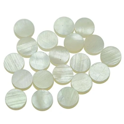 Image of KAISH 20pcs 6x2mm Guitar Natural Mother of Pearl Inlay Fingerboard Fret Dots
