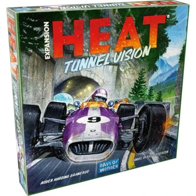 Image of Days of Wonder Heat Tunnel Vision Pedal to the Metal Expansion Board Game Ages 10+ 1 6 Players 60+ Minutes Playing Time