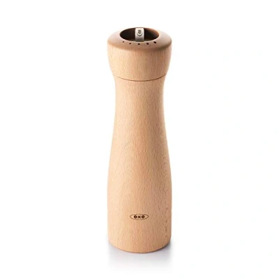 Image of OXO Good Grips Wood Salt Mill Light
