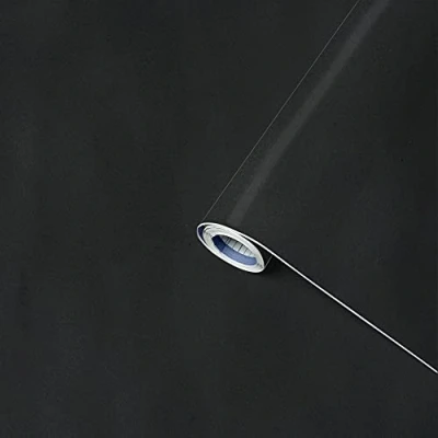 Image of Venilia 53190, Velvet Look, Velour foil, Decorative, Furniture, Wallpaper, self Adhesive Film, PVC, Anthracite, 140 µm (Thickness: 0.14 mm), Velluto Antracite, 45 cm x 1 m