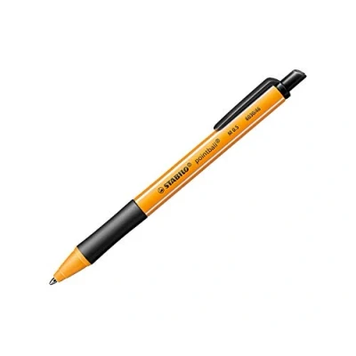 Image of STABILO Ballpoint Pen pointball Pack of 3 Black