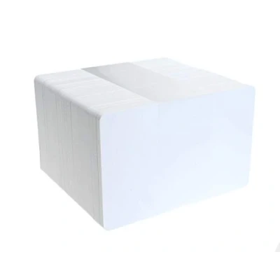 Image of ALG ID Cards Premium Blank White PVC Plastic (760 Micron, CR80) (500)