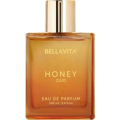 Image of BellaVita Luxury Honey Oud Unisex Perfume 100ml Vanilla with Patchouli, &amp; Bergamot for Women Men Arabic Cologne Oil