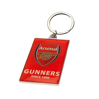 Image of RED AMOS 10 COLLECTIBLES Official ARSENAL FC GUNNERS Keyring In Velvet Gift Bag limited stock