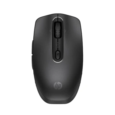 Image of HP 690 Qi Charging Wireless Mouse Compatible with Chrome, PC or Mac Bluetooth 4000 DPI Multi Surface Sensor AES technology 6 Programmable Buttons 4 D tilt wheel Months Battery Black