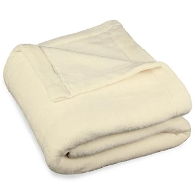 Image of CelinaTex Montreal cuddly blanket microfibre Coral fleece XXL 220 x 240 cm cream white