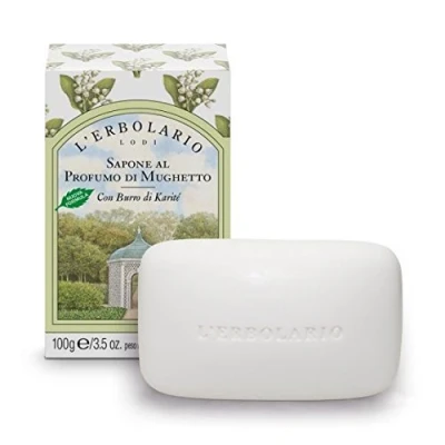 Image of the ERBOLARIO Soap Scent Lily of Valley 100 g in Box