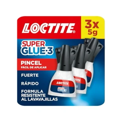 Image of Loctite 2784726 Super Glue 3 Brush, Transparent