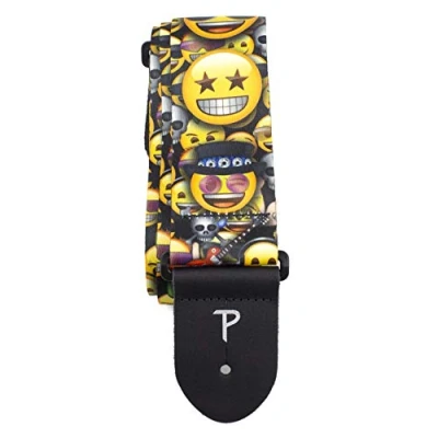 Image of Perris PLPCE8226 Cool Guitar, Music Emoji Strap