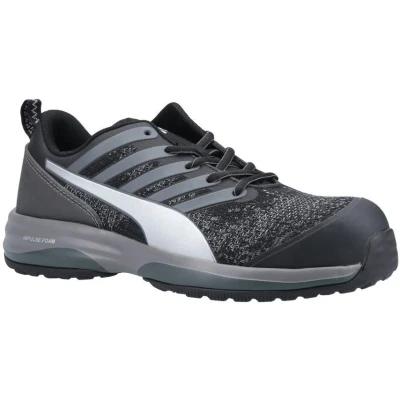 Image of PUMA Safety Charge Black Low Shoe Size 8.5