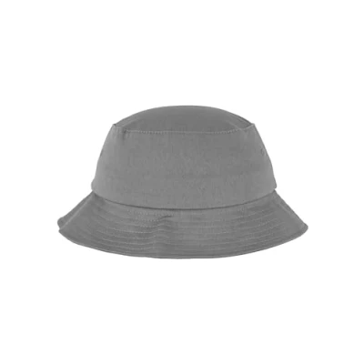 Image of Flexfit Twill Bucket Hat, Size: One Size, Grey