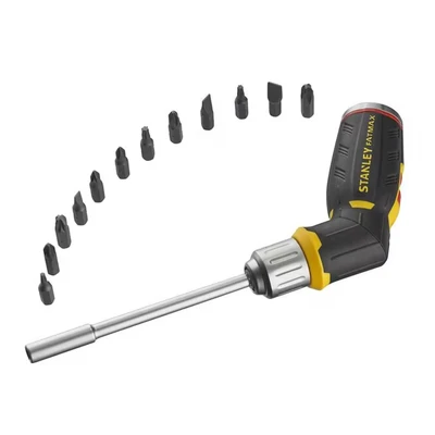 Image of FatMax® Pistol Grip Ratchet 12 Bits