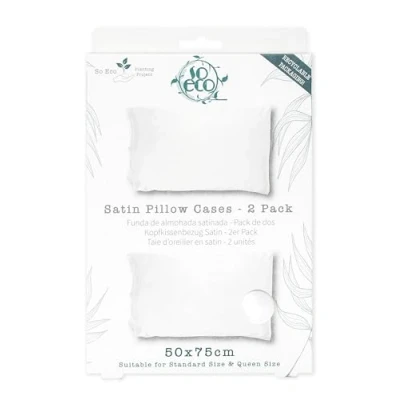 Image of So Eco Satin Pillow Case Double Pack