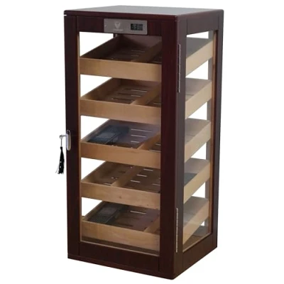 Image of GERMANUS Humidor Cabinet 33 Brown