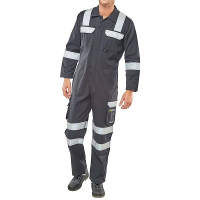 Image of CLICK ARC COMPLIANT COVERALL NAVY 38