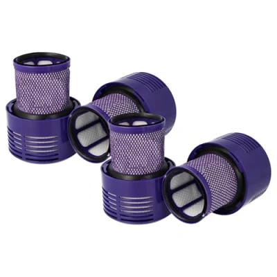 Image of vhbw Set 4x Filters compatible with Dyson V10, SV12 Vacuum Cleaner HEPA Filter, Allergy Filter