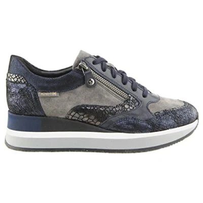 Image of Olimpia Velvet Leather Women&#039;s Walking Trainers