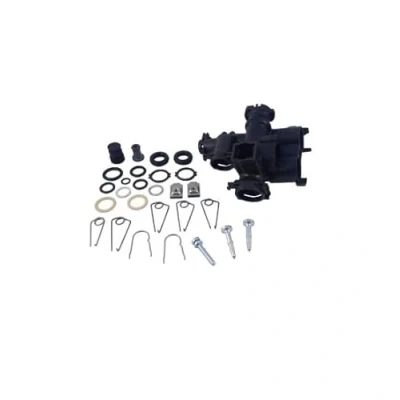 Image of Worcester Greenstar i Junior/CDi/Si/i Left Flow Manifold Assembly Kit 87161063560 (H08 777) Genuine Part Hanicks