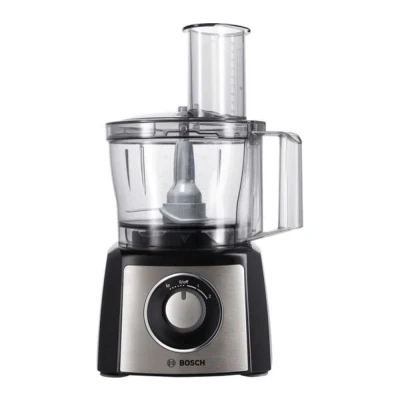 Image of Bosch MCM3501MGB Food processor Multi Talent 3 800 W Black Brushed stainless steel