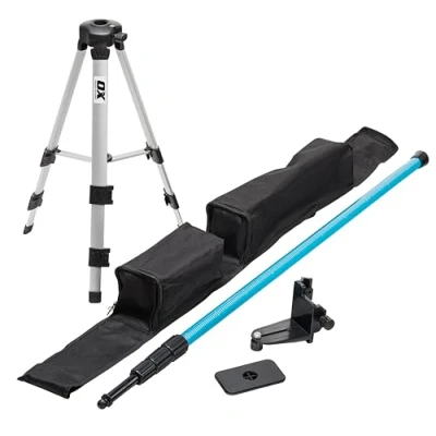 Image of OX Tools Pro 3.2m Extendable Tripod and Pole for Laser Levels