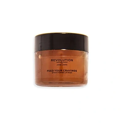 Image of Revolution Beauty London Skincare, Jake Jamie, Sticky toffee Pudding, Lip Mask, 15ml