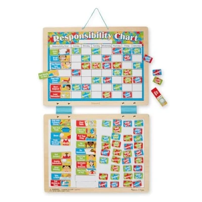 Image of Melissa &amp; Doug Magnetic Responsibility Chart