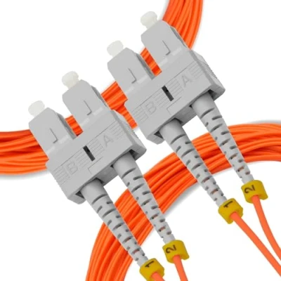 Image of digitX Fibre Optic Cable, Multimode Duplex OM2, Patch Cord, 50/125 Orange (SC/SC, 3M)