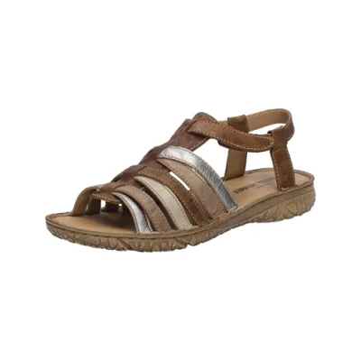 Image of Josef Seibel Ivy 02 Womens Sandals 8 UK Castagne Multi