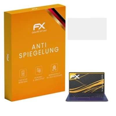 Image of atFoliX Screen Protector compatible with Asus VivoBook 15 X512FA Protection Film, anti reflective and shock absorbing FX Film (2X)