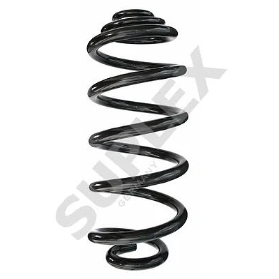 Image of 33536783007 Coil spring SUPLEX 06436 Rear Axle Mini Block, with inconstant wire diameter BMW: X6