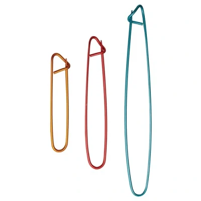 Image of KnitPro KP45502 Aluminium Stitch Holders, Set of 3,