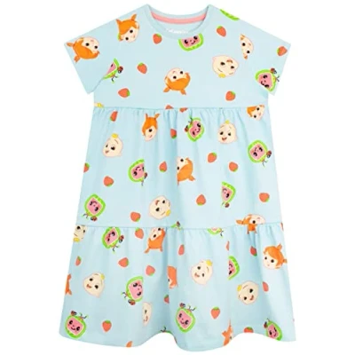 Image of CoComelon Girls Dress JJ Blue 12 18 Months