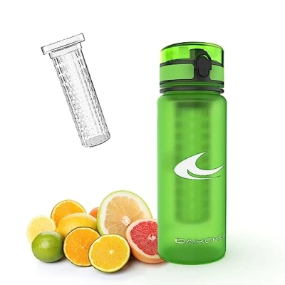 Image of DAIKOKU Sports Water Bottle, Size 500 ml, BPA Free, Yellow