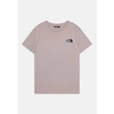 Image of The North Face Simple DOME CREW Unisex Sweatshirt for kids, Size: 6y, Moonstone grey