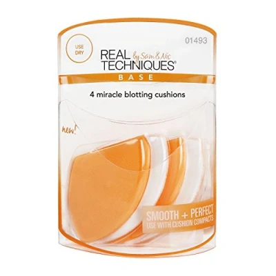 Image of Real Techniques 4 Miracle Blotting Cushionsotting Cushions