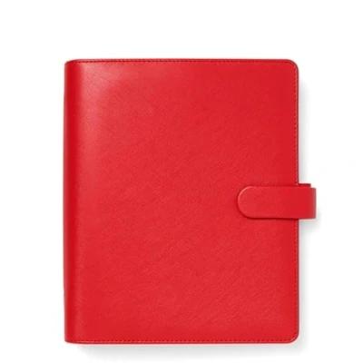 Image of Filofax A5 Saffiano organiser Poppy