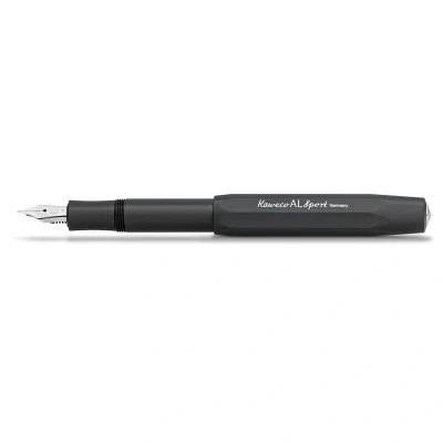 Image of Kaweco AL SPORT Fountain Pen Black I Premium for Ink Cartridges Exclusive 13 cm Nib: EF (Extra Fine)